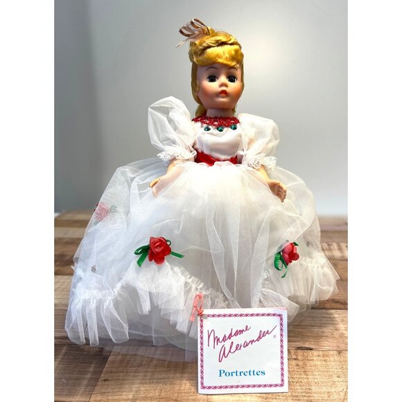 Madame Alexander Holly Portraits Collectible Doll In Original Box Blonde Hair Wh - Picture 1 of 6